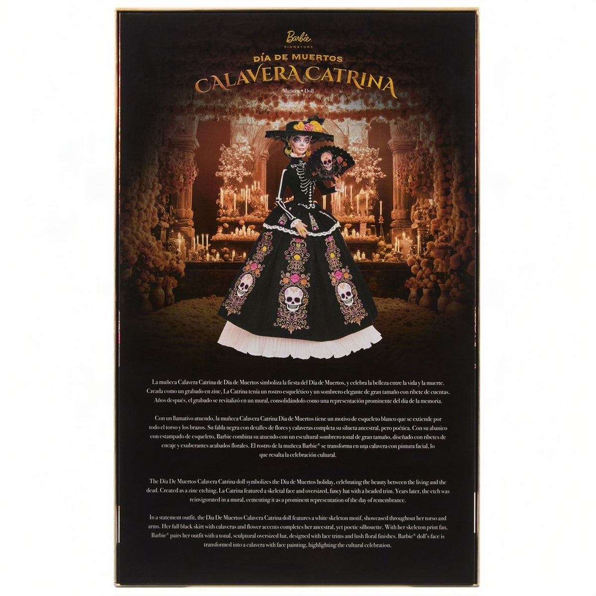 BARBIE MUÑECA DE COLECCIÓN DIA DE MUERTOS PREMIUM  JJX98