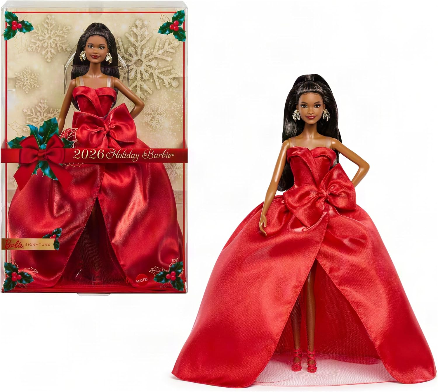Barbie  Signature Holiday Barbie - Rubia JJX65