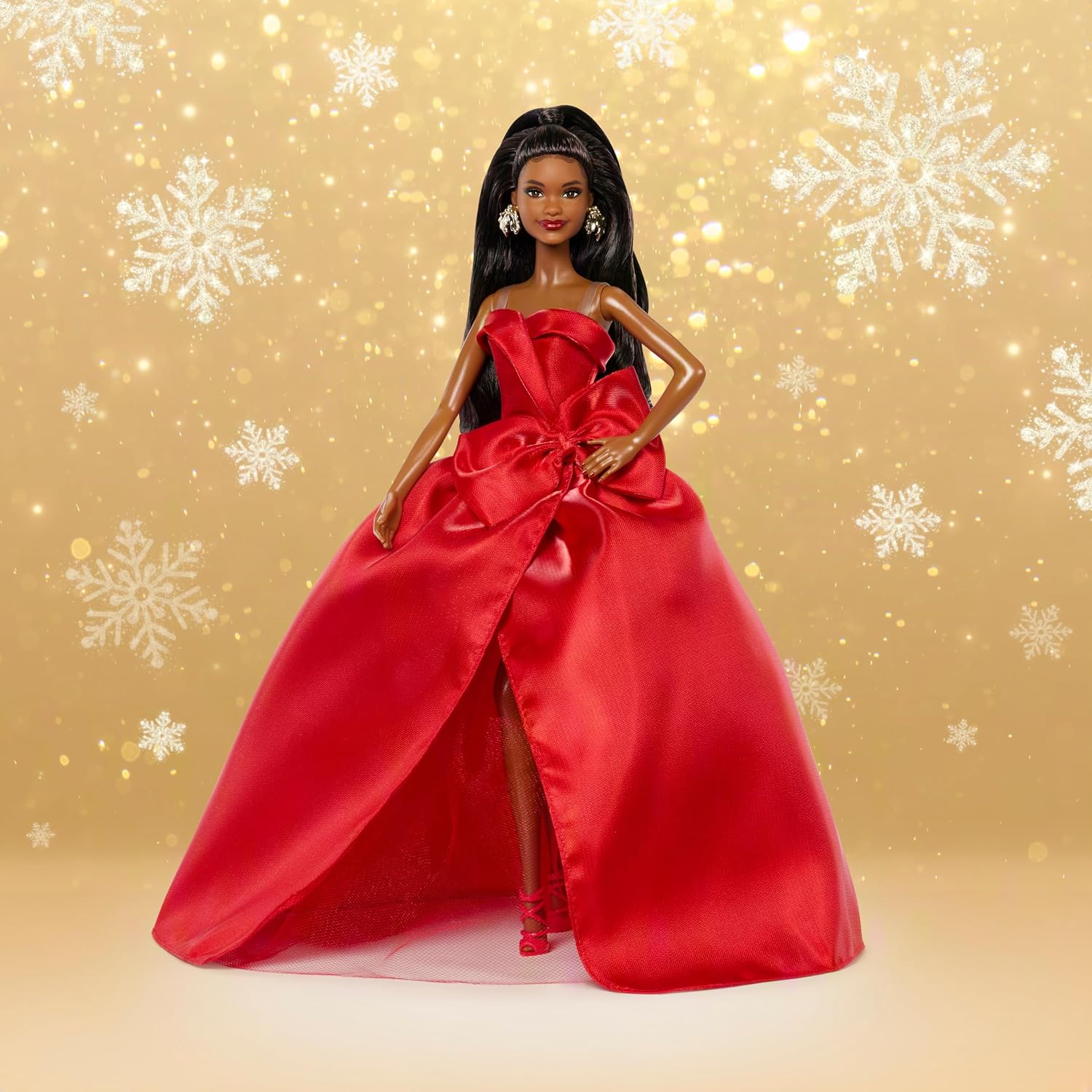 Barbie  Signature Holiday Barbie - Rubia JJX65