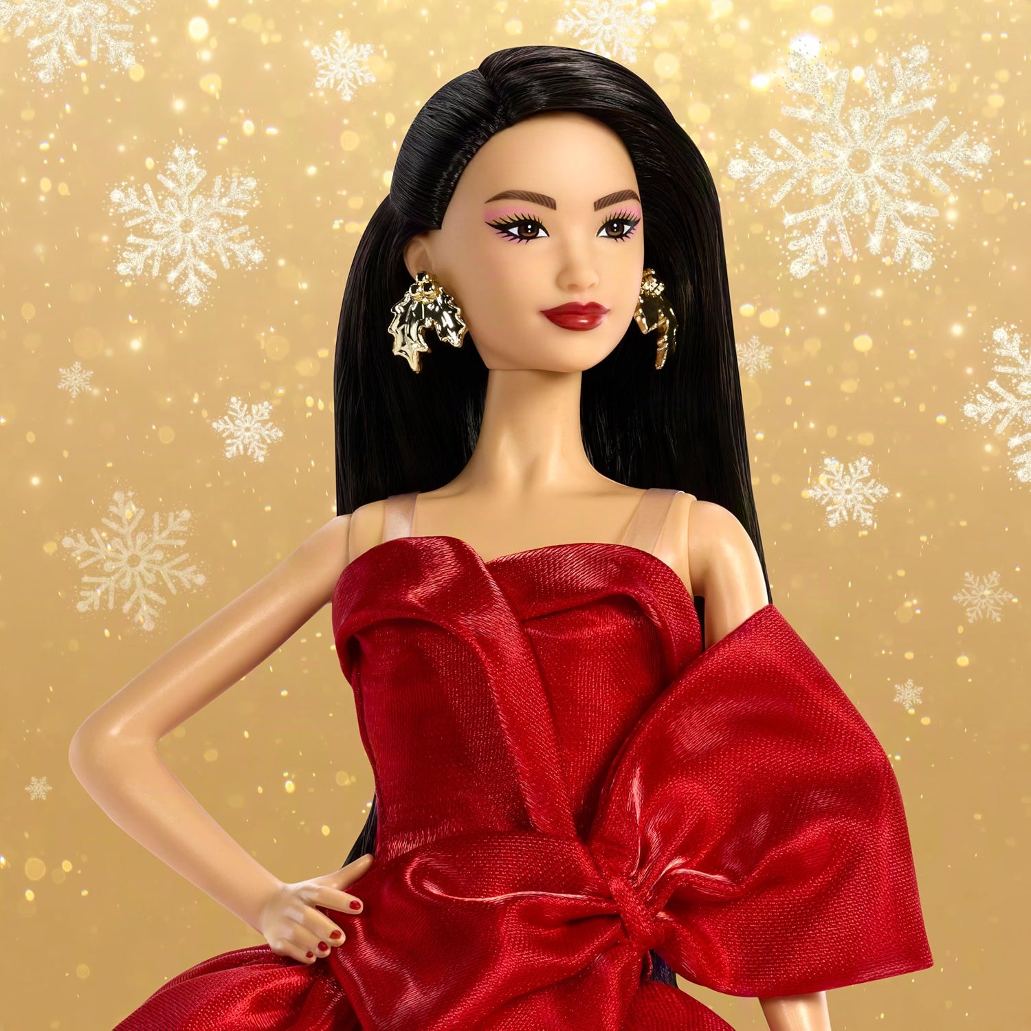 BARBIE  SIGNATURE HOLIDAY BARBIE - LATINA  JJX67