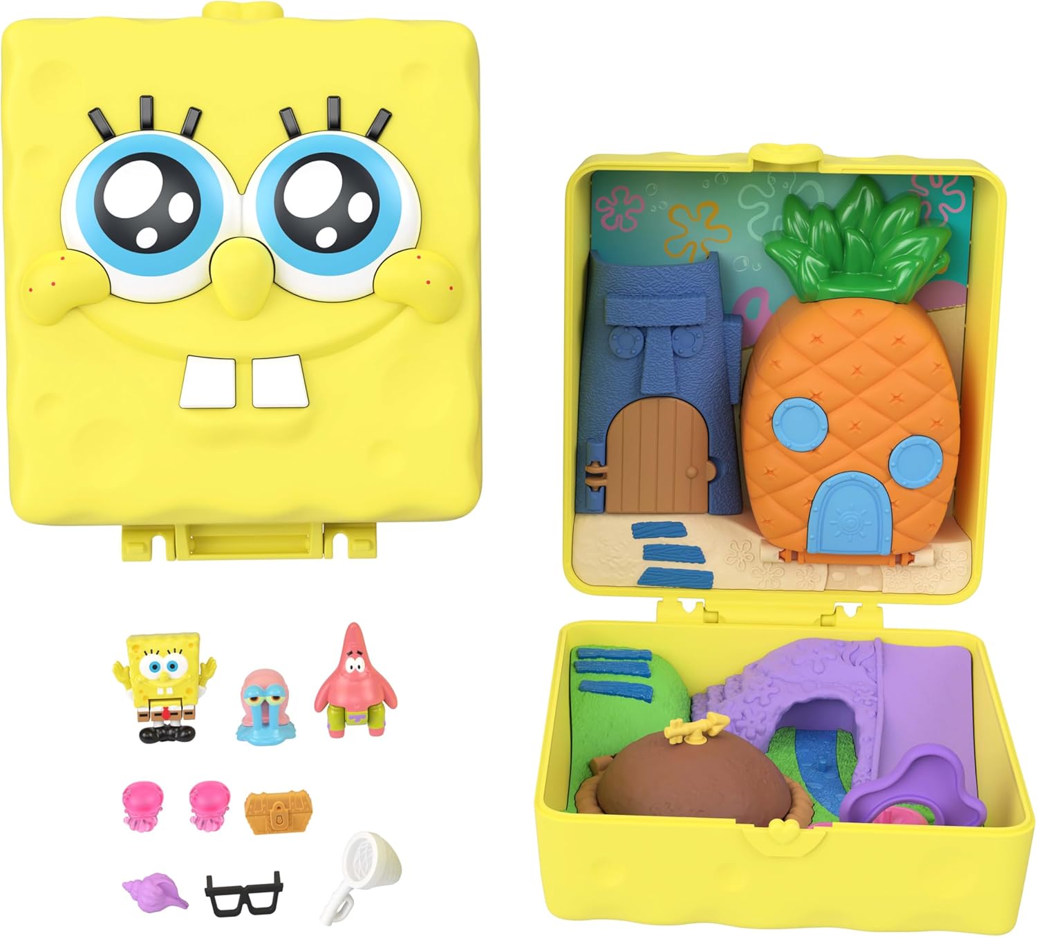 Polly Pocket Set De Juego Compacto Bob Esponja JKC84