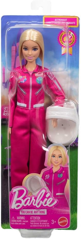 BARBIE PROF. MUÑECA ASTRONAUTA TRAJE ESPACIAL JKF77