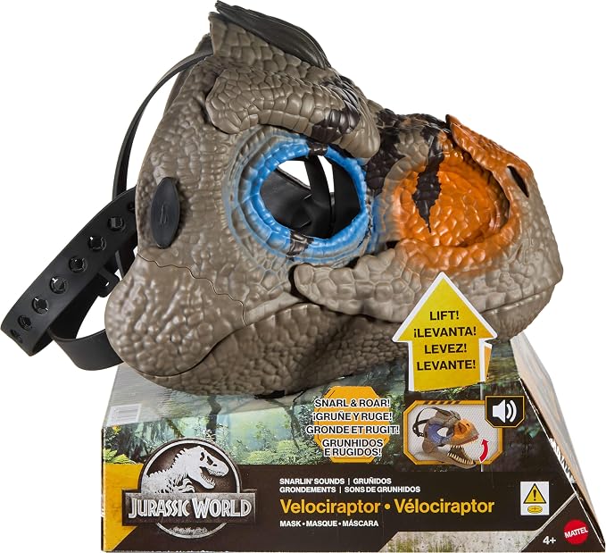 Jurassic World Renace Máscara de Raptor JKG94