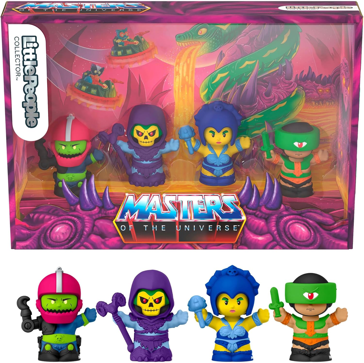LP COLLECTOR MOTU GUERREROS DEL MAL SET JKR64
