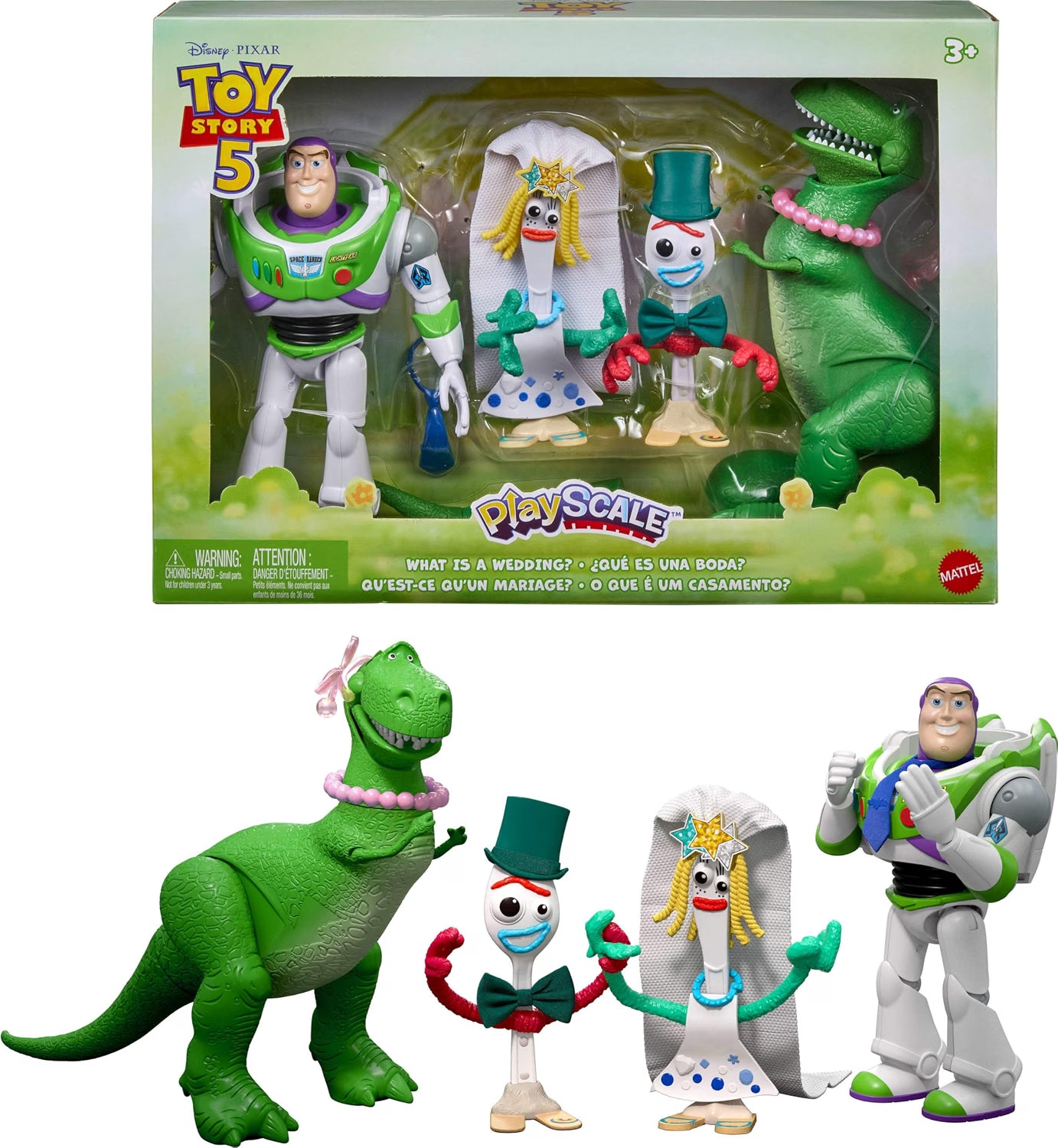 PIXAR PROJECT TARGET PAQUETE DE 4 PERSONAJES DE 7 PULGADAS  JKV22
