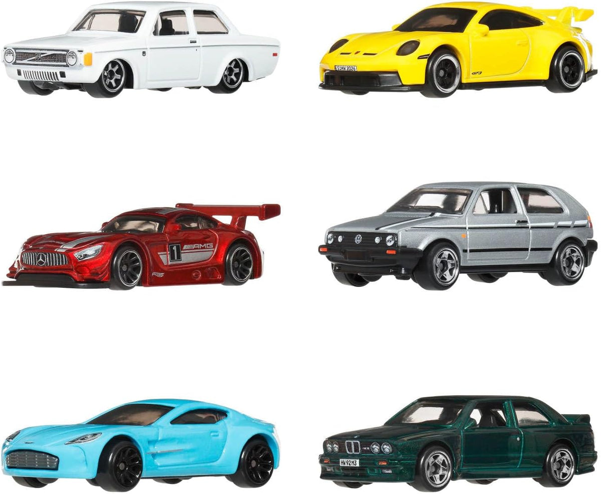 HW PAQUETE ESTILO EUROPEO 6 AUTOS   JLB25