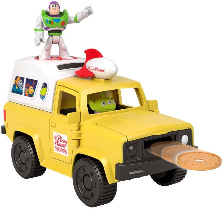 Imaginext Toy Story Camioneta Pizza Planet con Buzz y Alien JLC36