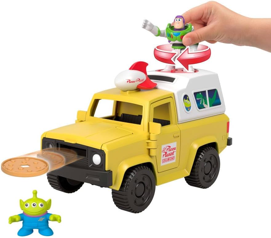 Imaginext Toy Story Camioneta Pizza Planet con Buzz y Alien JLC36