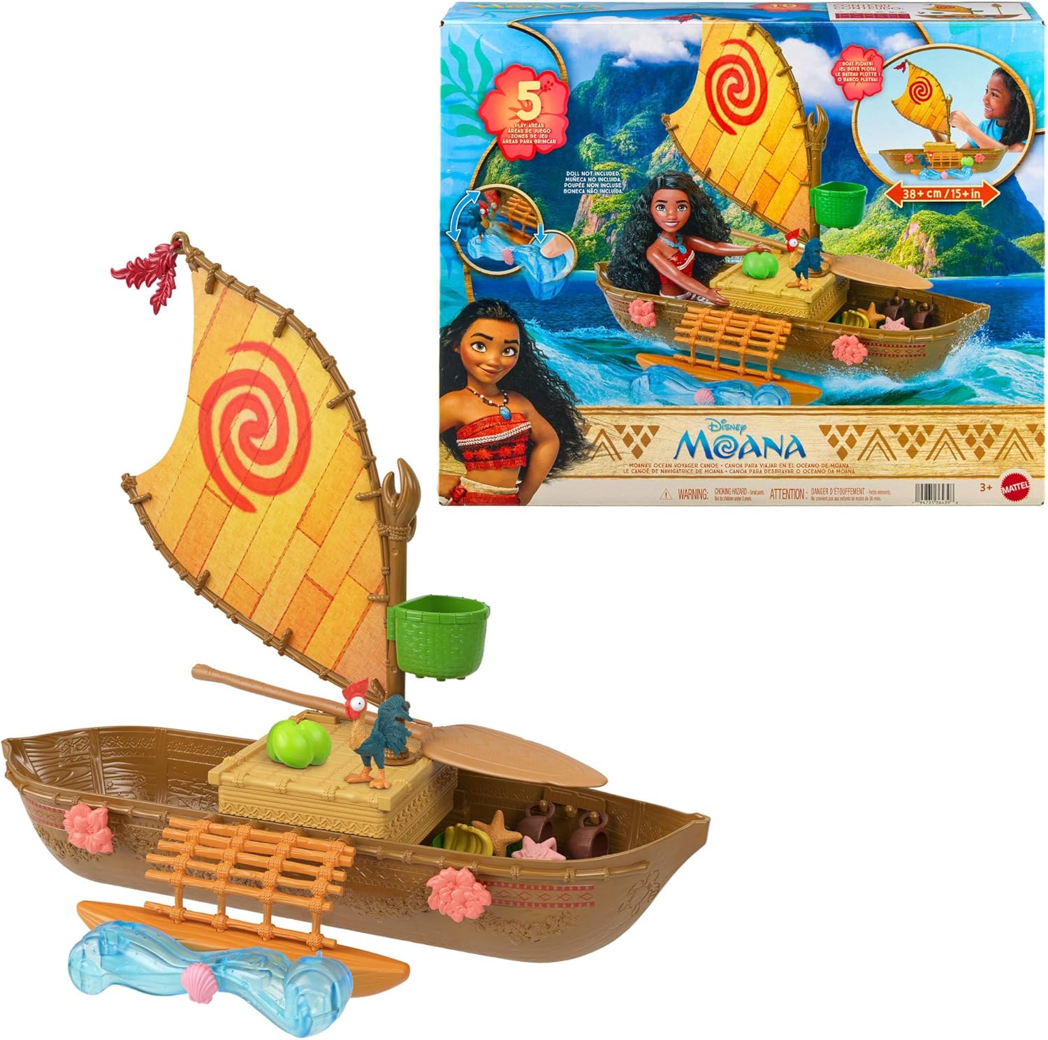 MOANA BARCO AVENTURAS PLAYSET JLH61