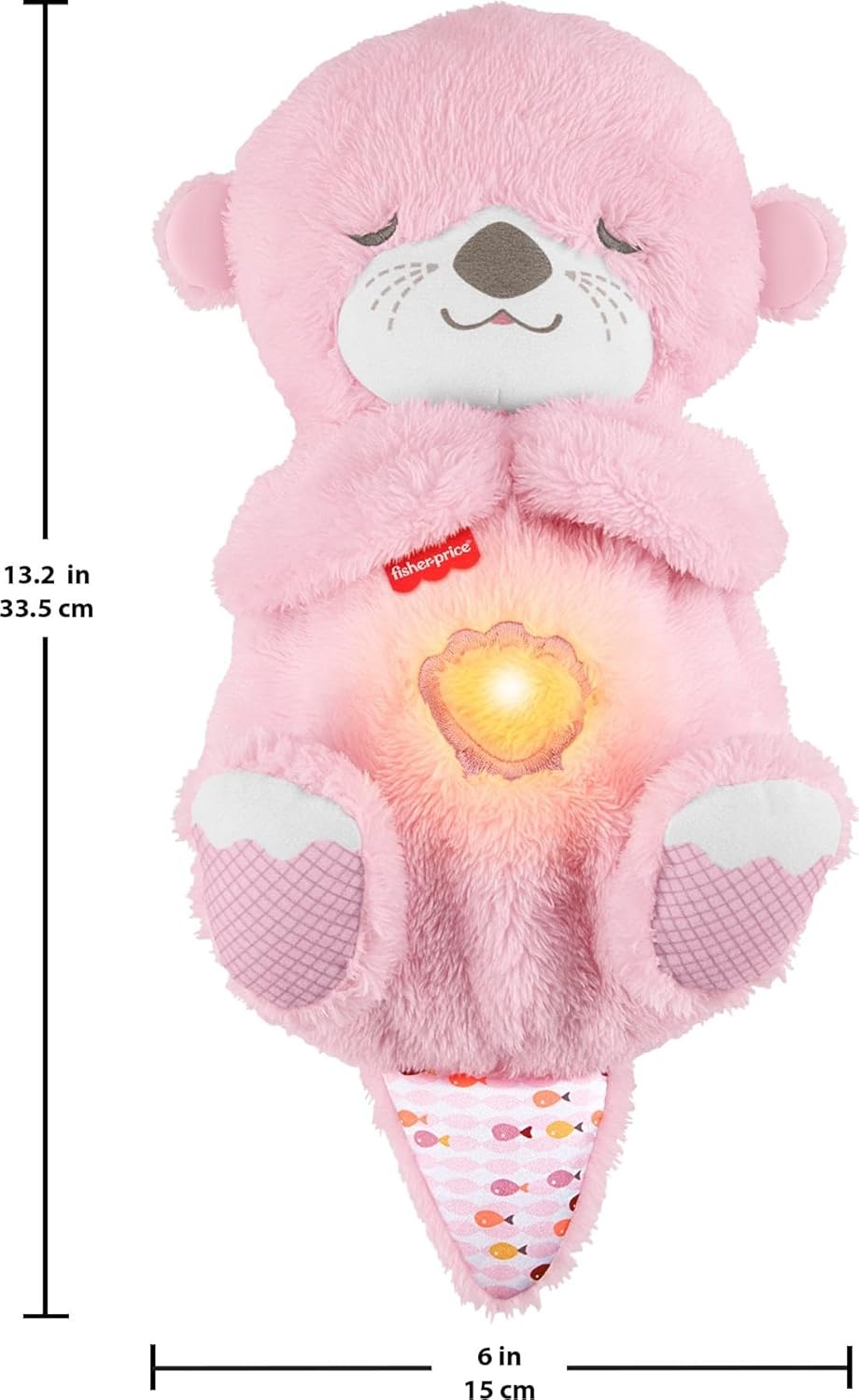 F P NUTRIA HORA DORMIR PELUCHE ROSA  JLJ33