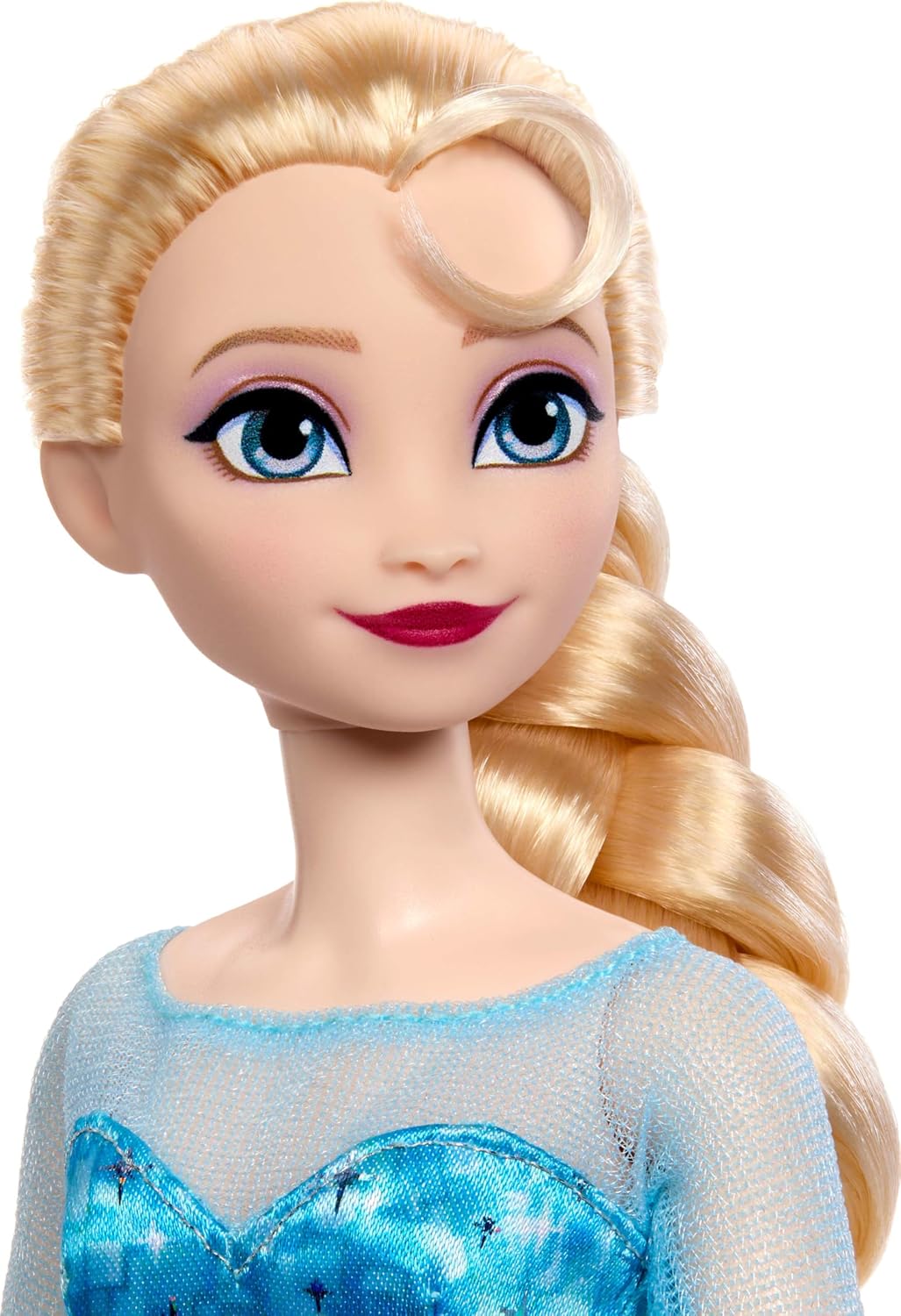 Disney Frozen Elsa con Vestido de Tela JLV23