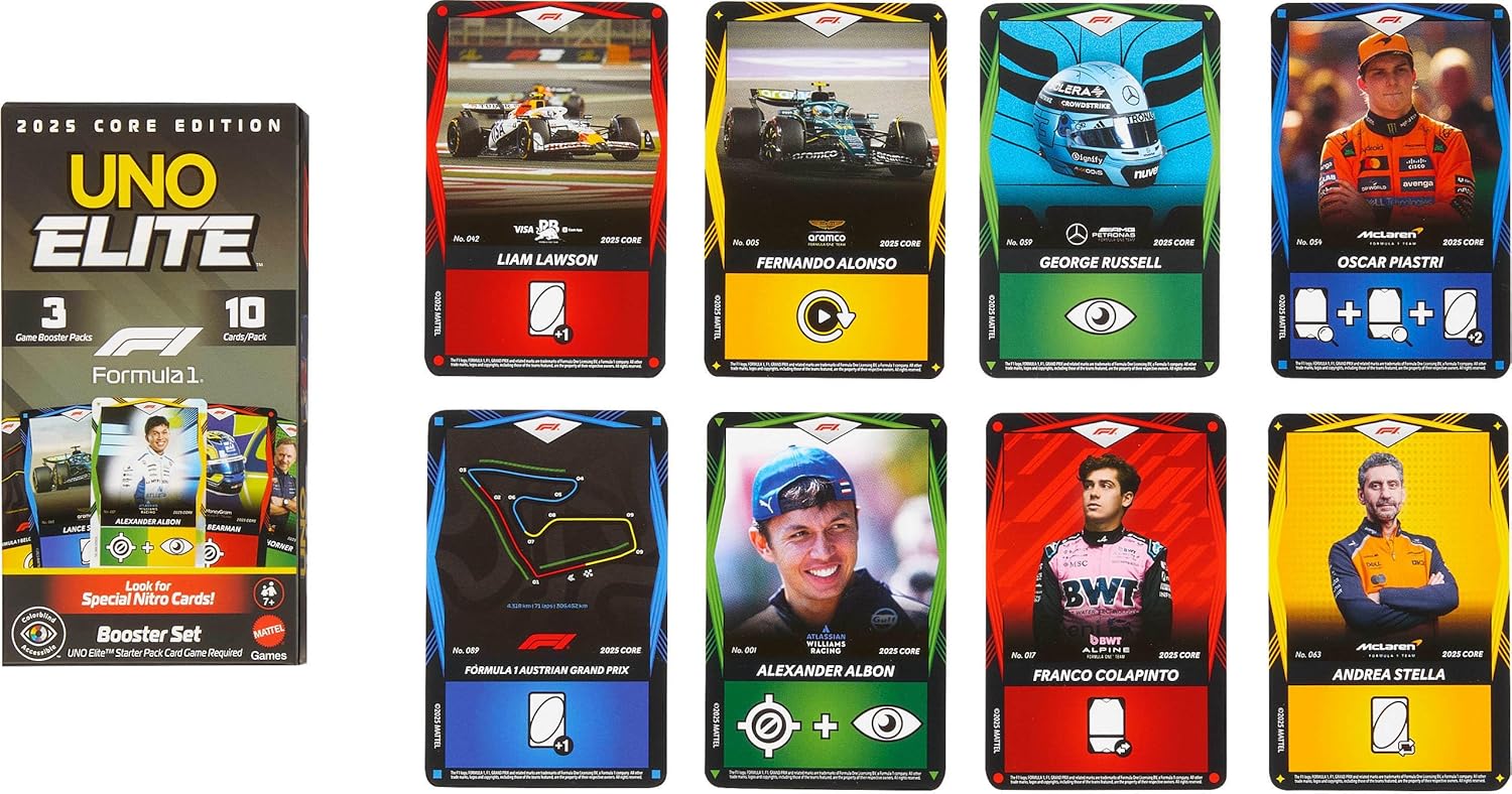 UNO ELITE F1 BOOSTER SET 30 CARTAS JLV43