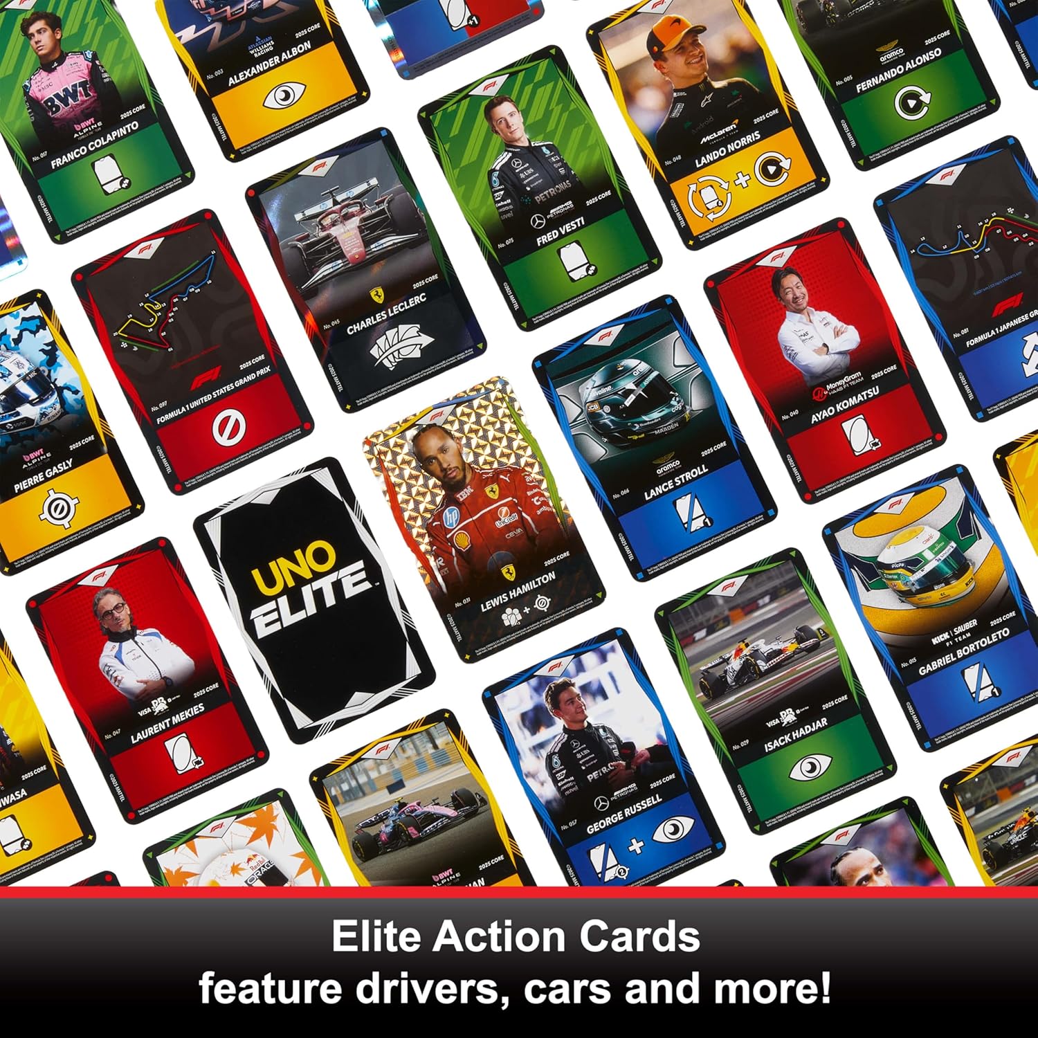 UNO ELITE F1 STARTER PACK JUEGO DE CARTAS JLV42