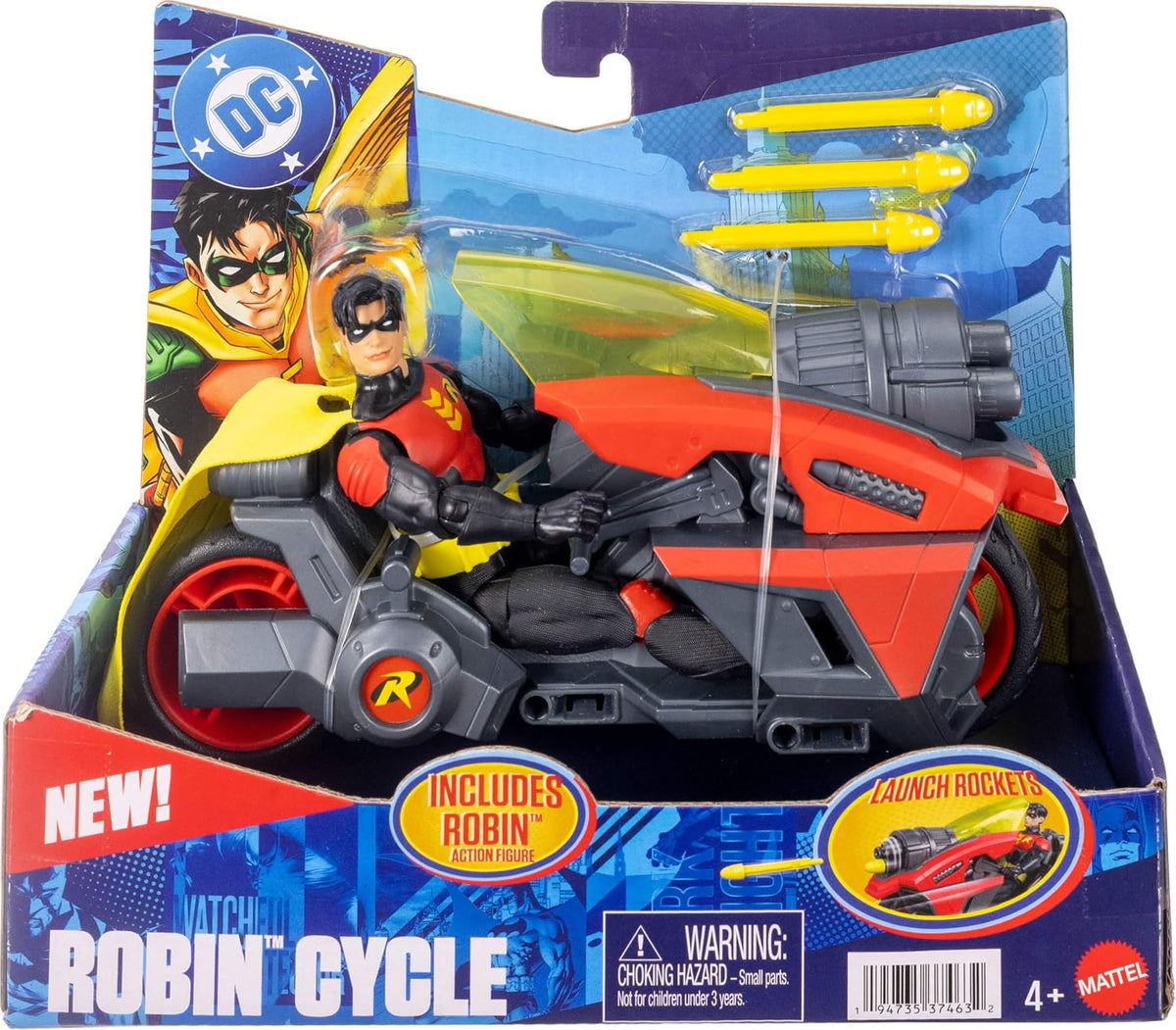 DC FIG. ROBIN 6 PUL Y VEHÍCULO  JMD51