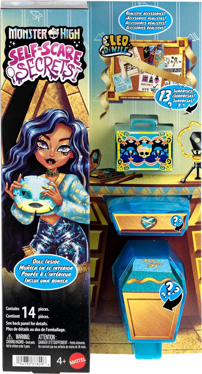MH MUÑECA SELF-SCARE SECRETS SERIE 2 SORPRESA  JMG72
