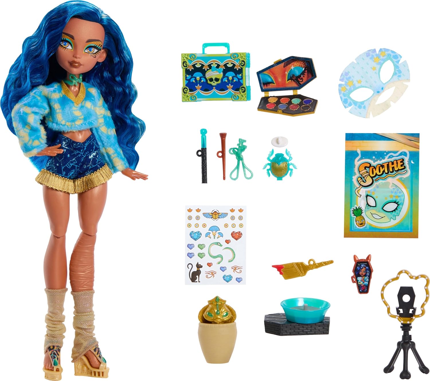 MH MUÑECA SELF-SCARE SECRETS SERIE 2 SORPRESA  JMG72