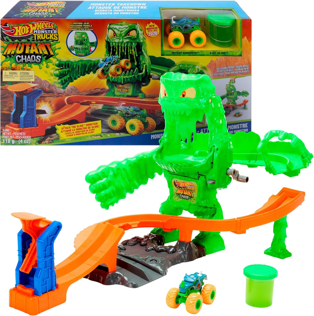 HW MONSTER TRUCKS PISTA MUTANT CHAOS  JMK90