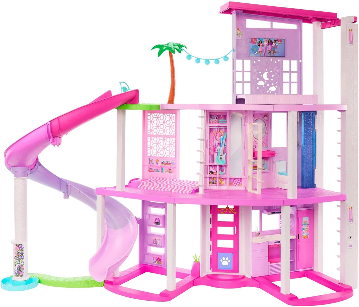 BARBIE CASA CON RESBALADILLA (2026)  JNT90