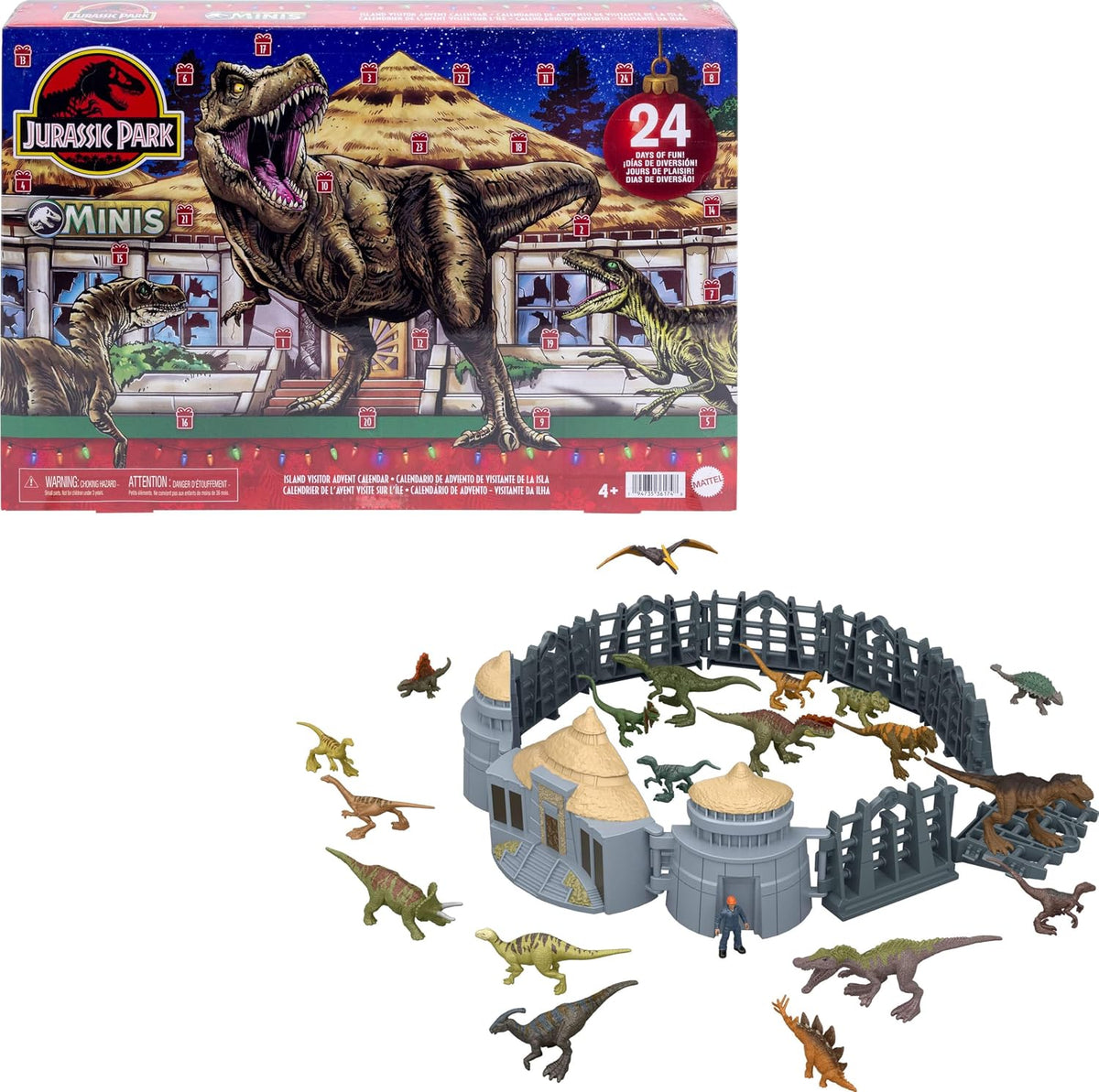 JURASSIC WORLD JUGUETE JURASSIC WORLD CALENDARIO DE ADVIENTOJLD23