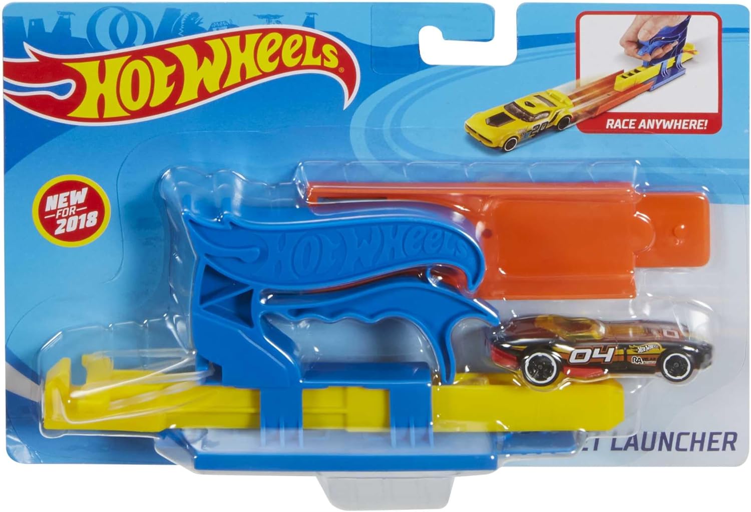 Hot Wheels Launcher with FTH84 car