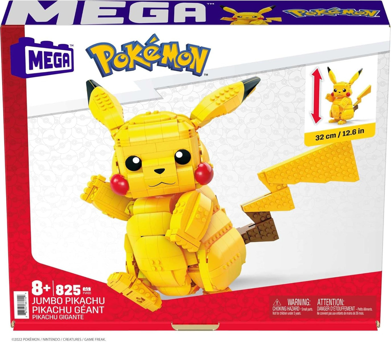 Mega Construx Pokémon Jumbo Pikachu FVK81