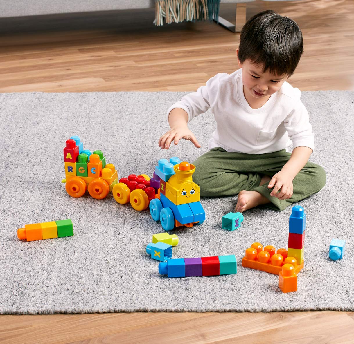 MB ABC LEARNING TRAIN (60 PIECES) FWK22