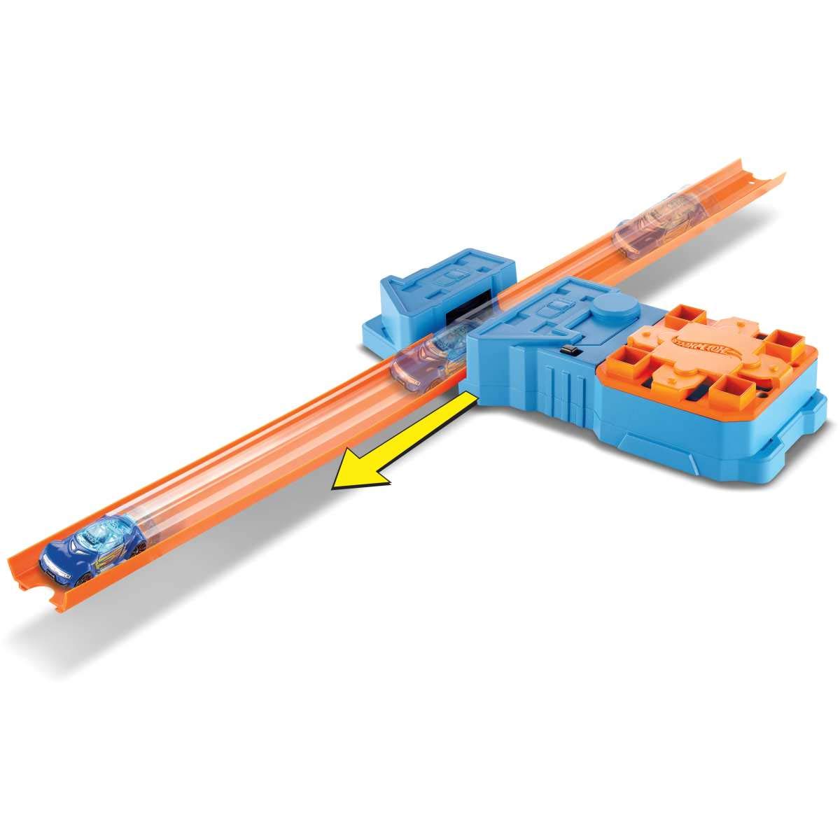 Hot Wheels Track Builder Lanzador Motorizado GBN81