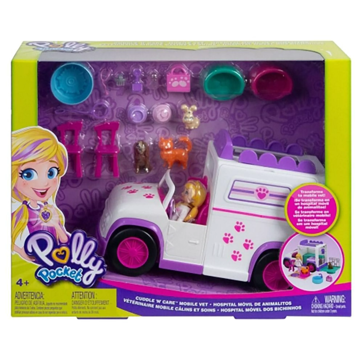 POLLY POCKET! MOBILE ANIMAL HOSPITAL GFR04