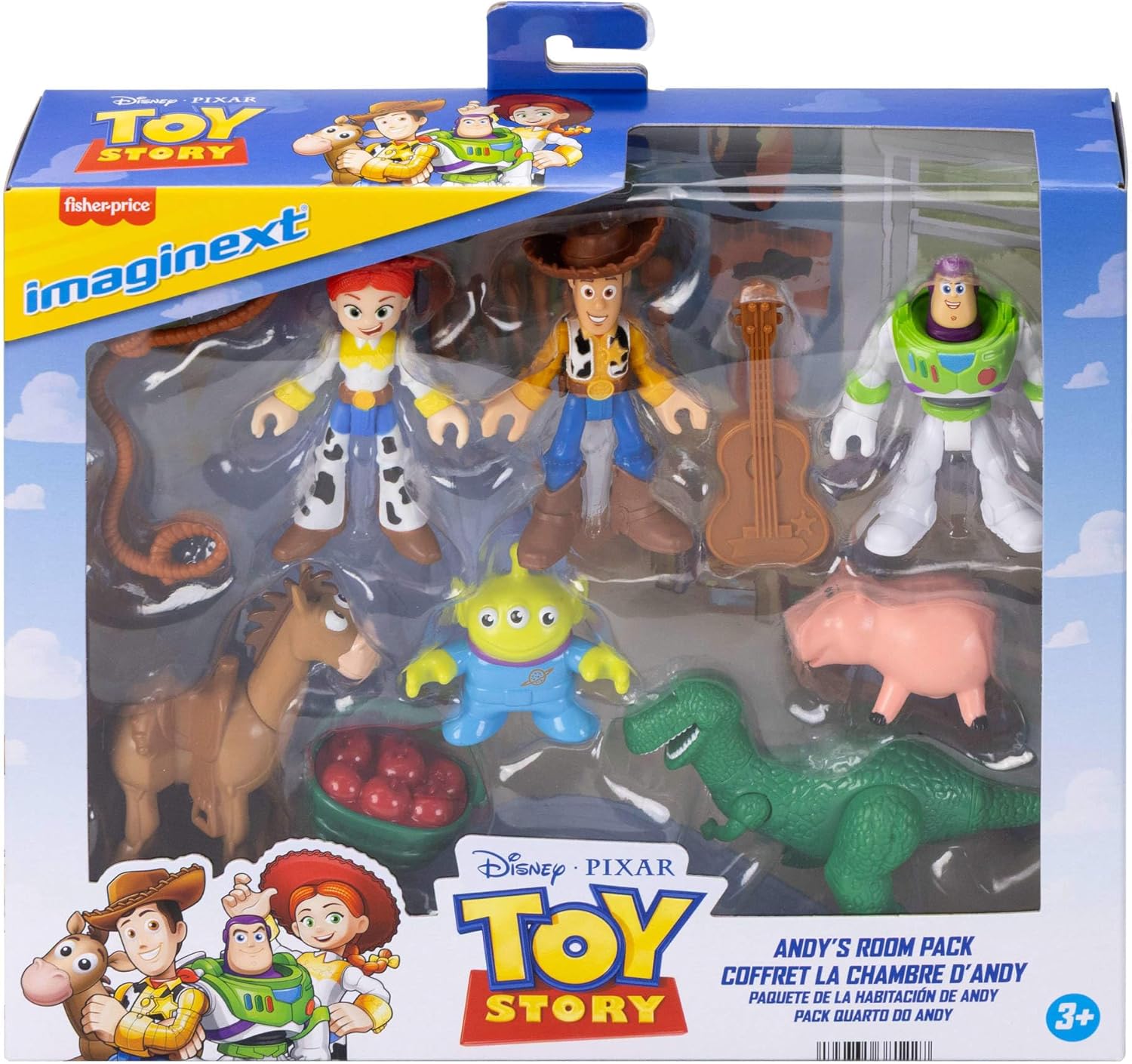 IMAGINEXT PIXAR TS PACK FIG DE ACCION HISTORIAS JMM63