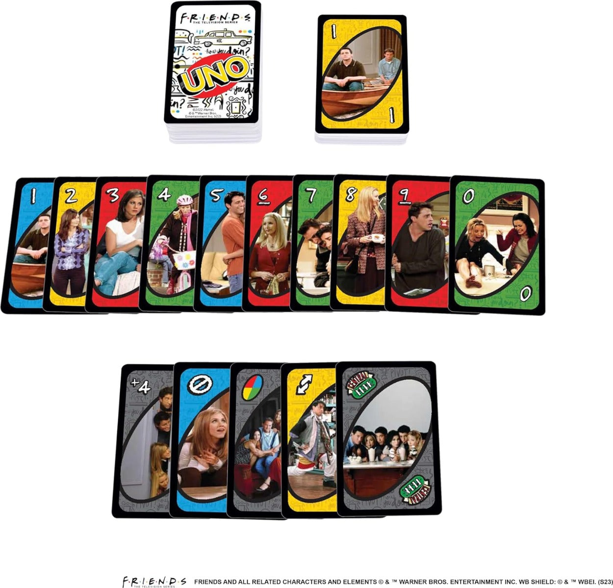 UNO Friends Card Game HJH35