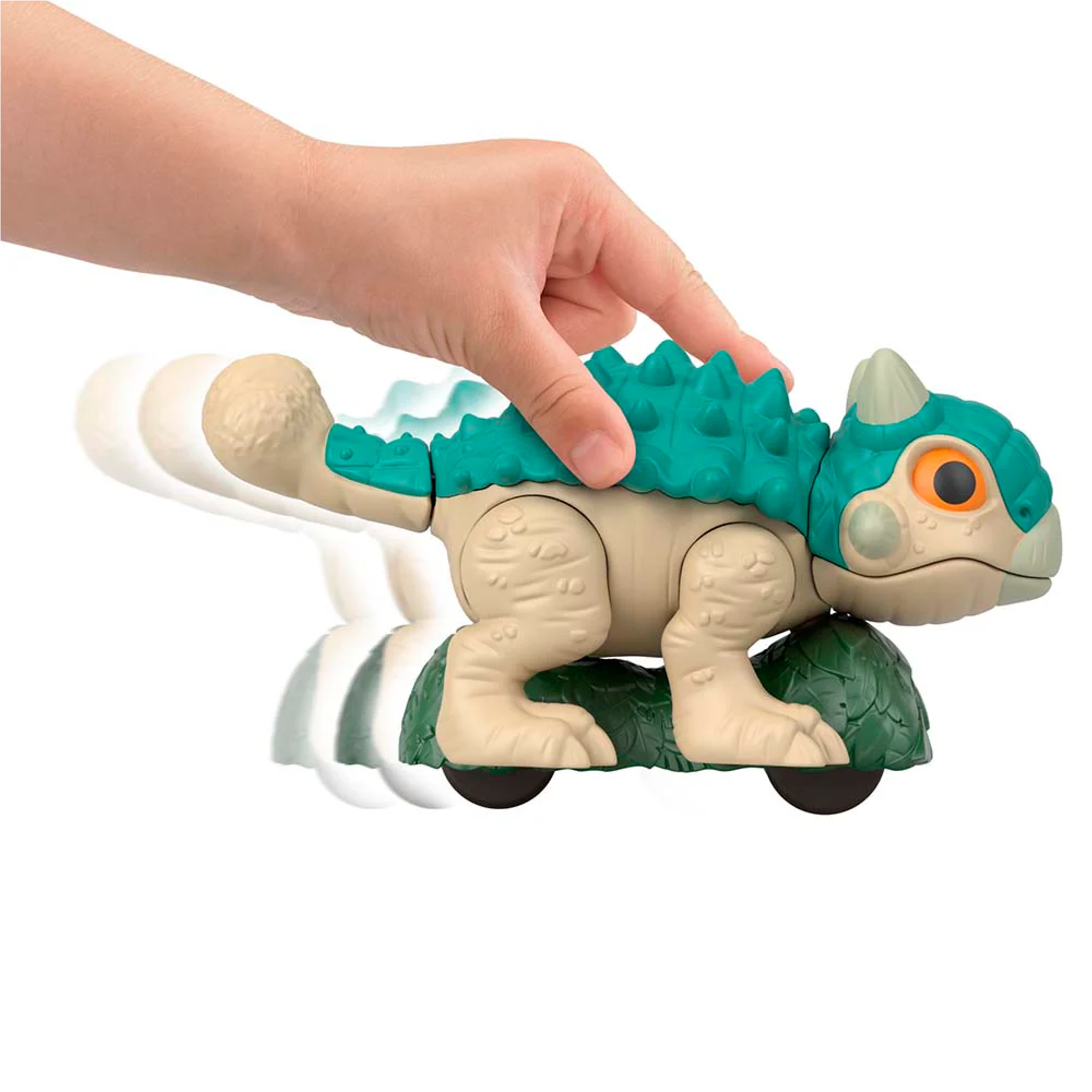 IMAGINEXT JW DINOSAURIO DE JUGUETE CON RUEDAS  JDK79