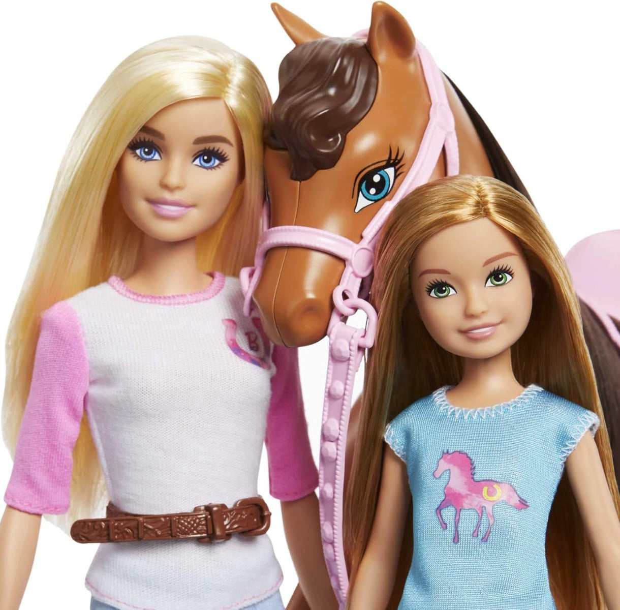 Barbie Set de Juego Diversión con Caballos GXD65