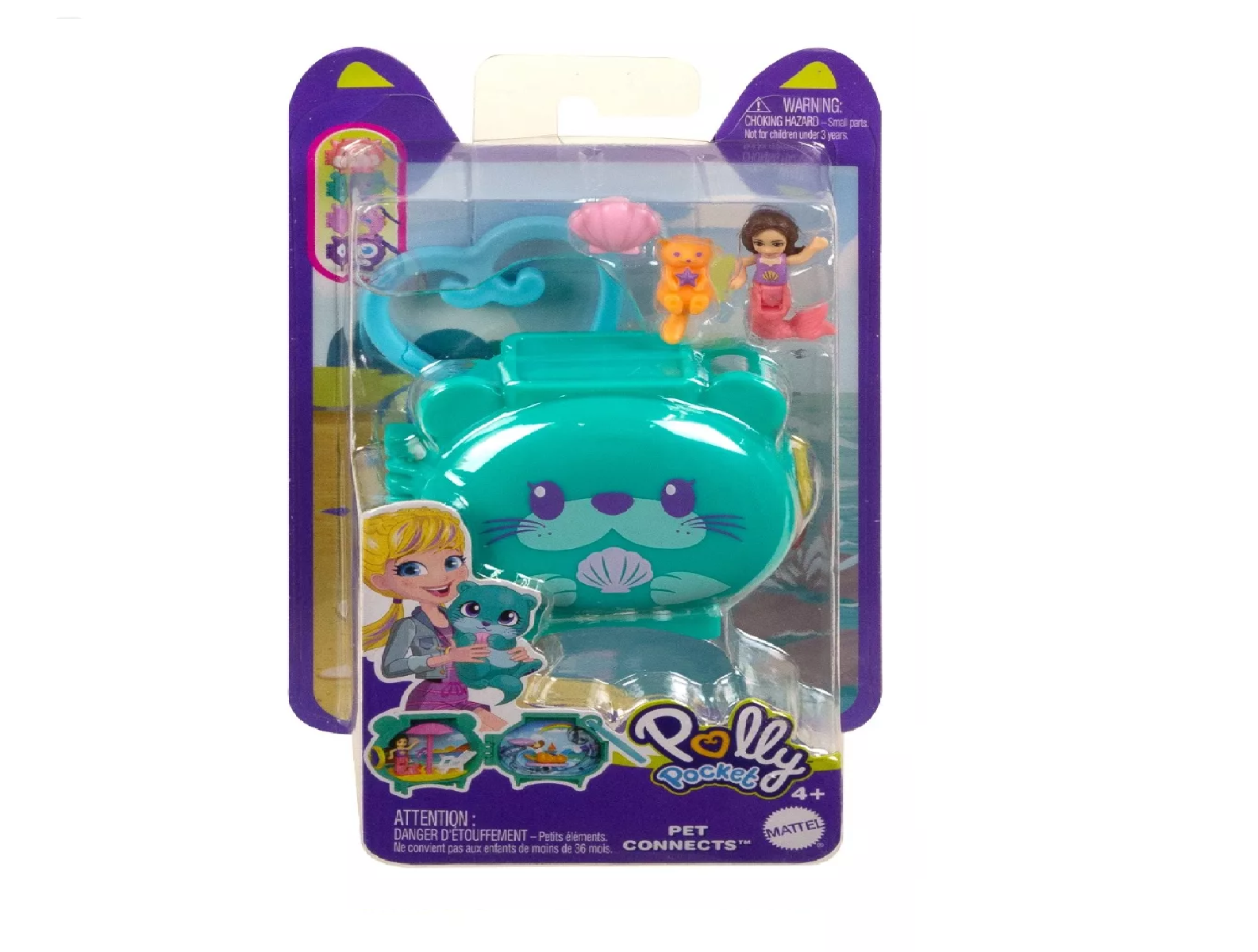 Polly Pocket Compact Mini Pet World GYV99