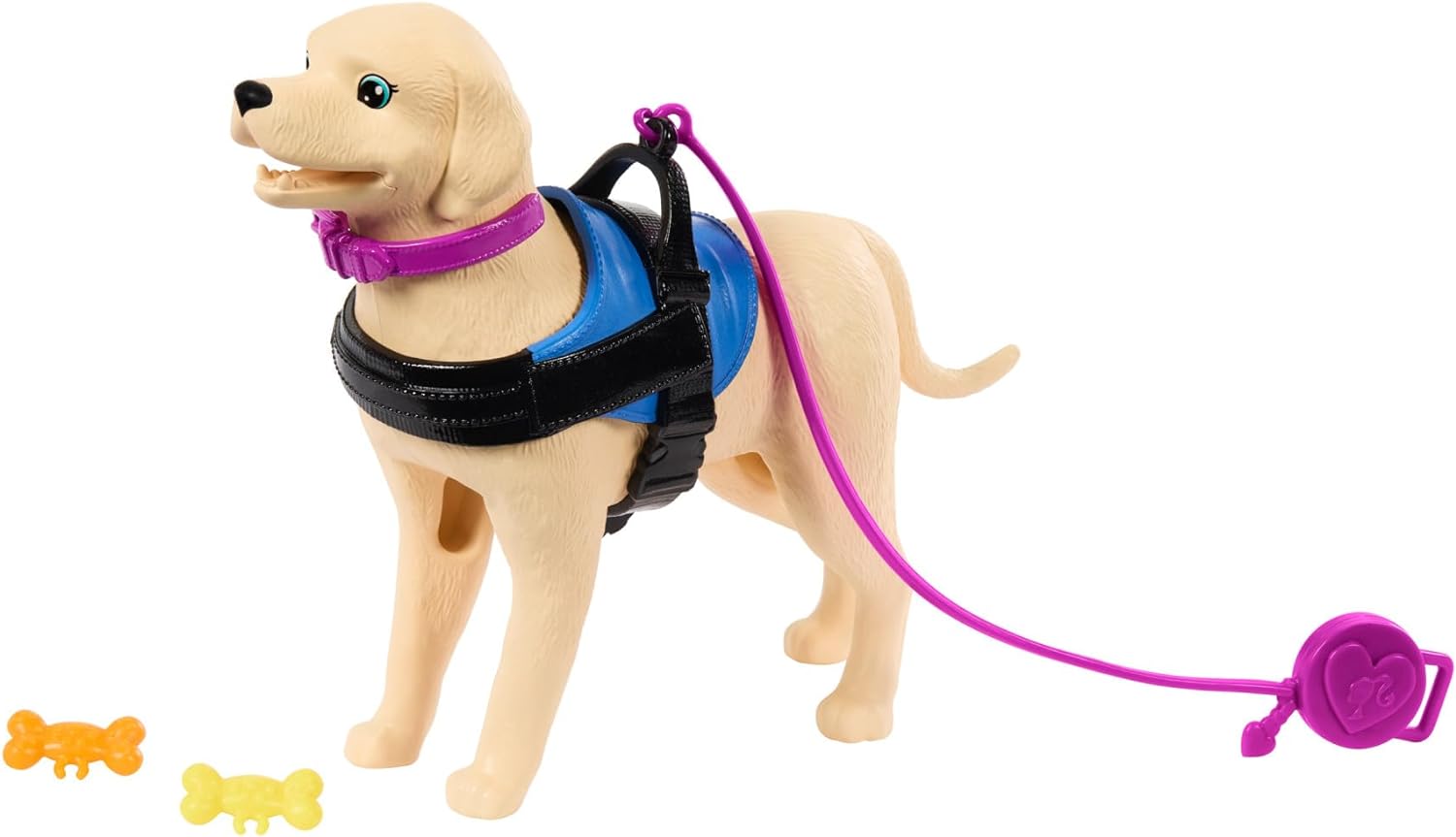 Barbie Muñeca en Silla de Ruedas con Perro de Servicio HJY85