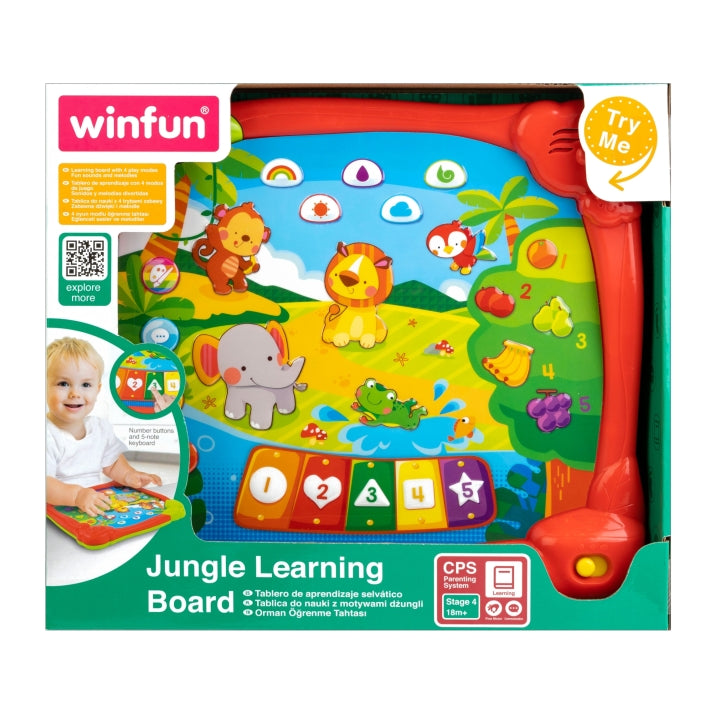 winfun educational tablet jungle animals