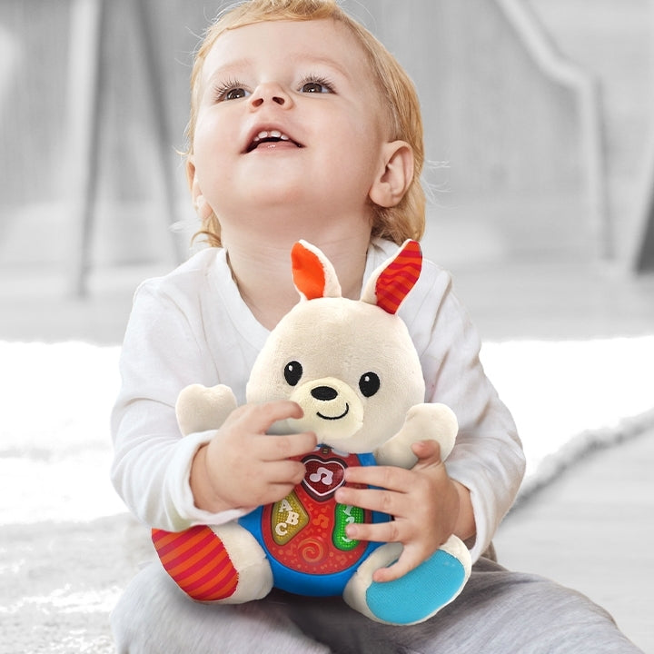 Winfun Baby Plush Toy with Lights and Sounds Rabbit