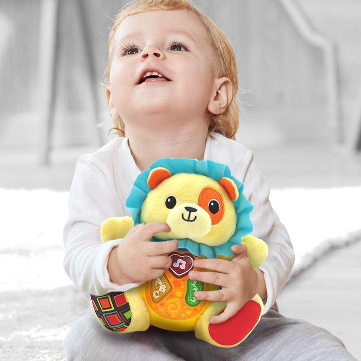 Winfun Baby Plush Toy with Lights and Sounds Lion