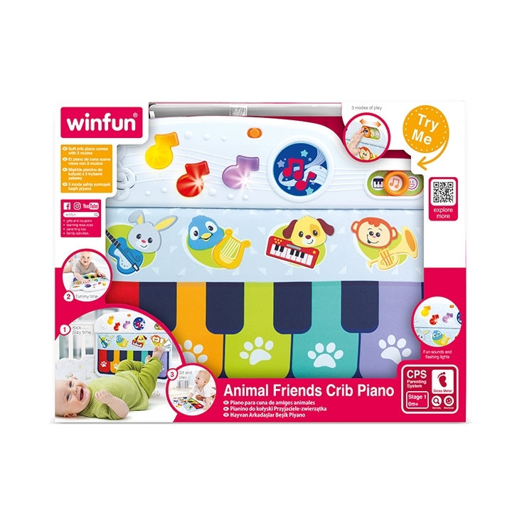 Animal Friends Crib Piano