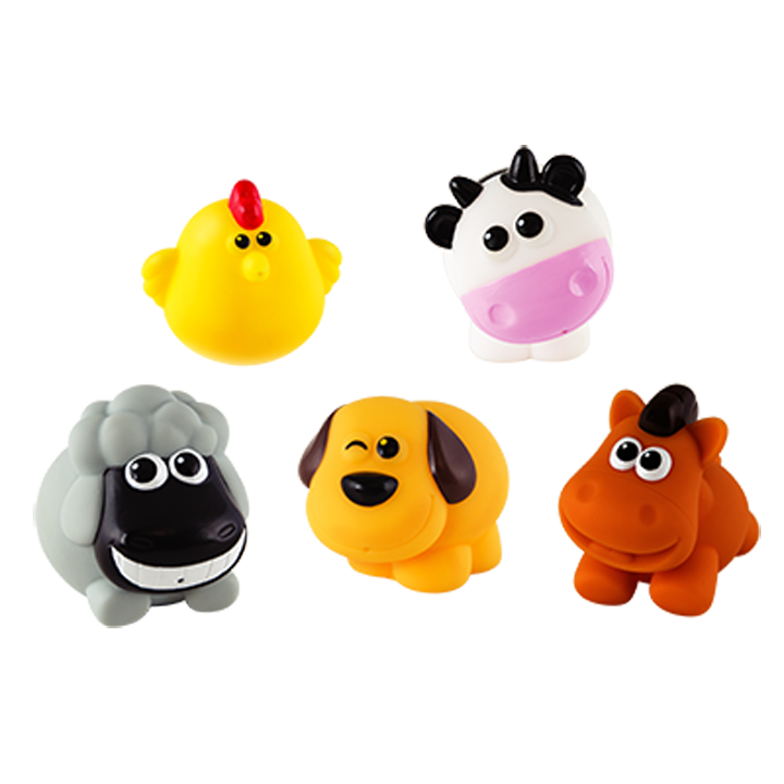 Assorted Farm Animals 5 Pack