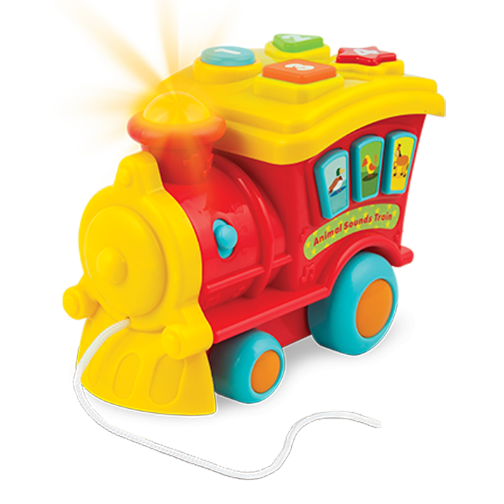 WinFun Animal Sounds Multicolor Train