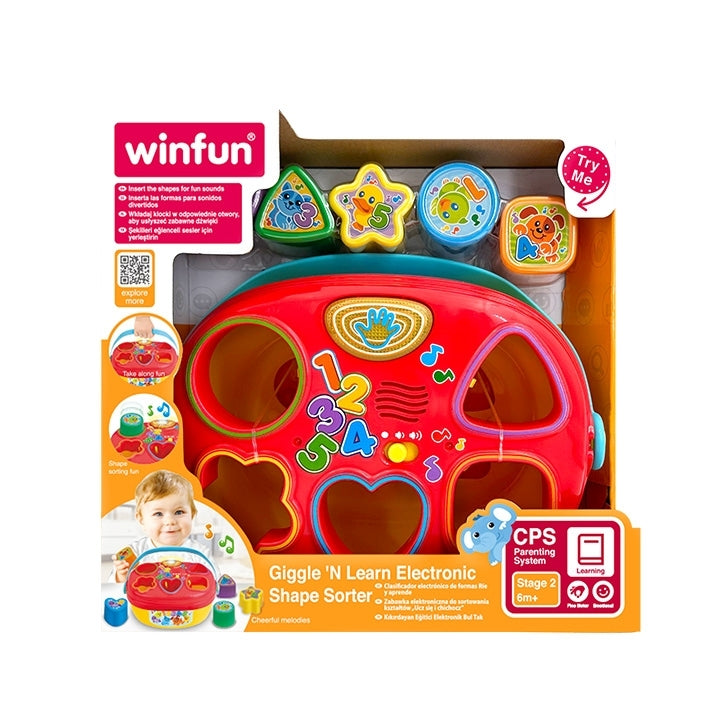 Winfun Interactive Cube with Lights and Sounds