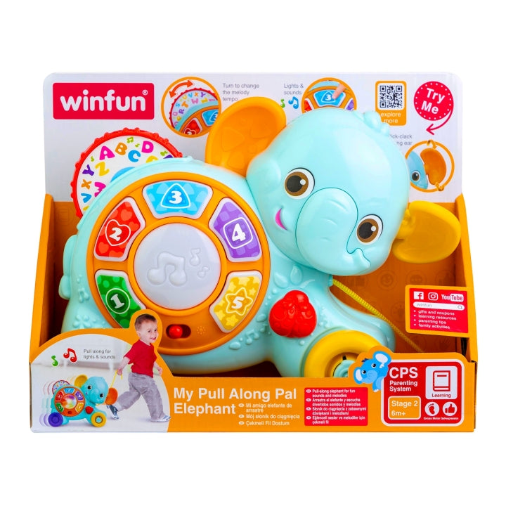 Winfun Interactive Elephant with Lights and Sound