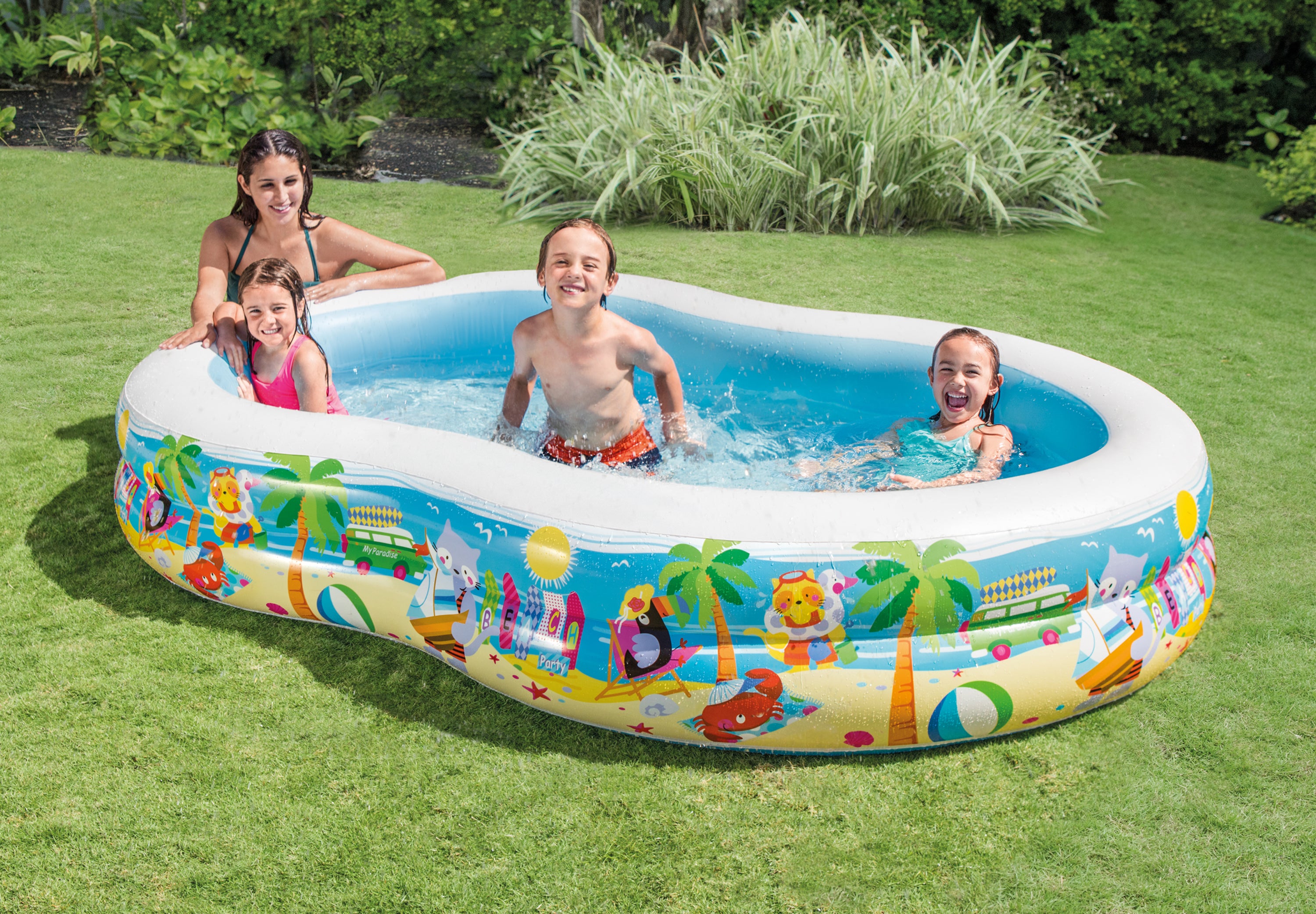 Inflatable Pool Sea Paradise - Intex