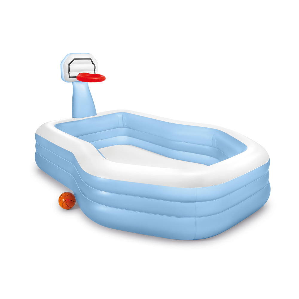 Inflatable Pool with Basketball Hoop - Intex