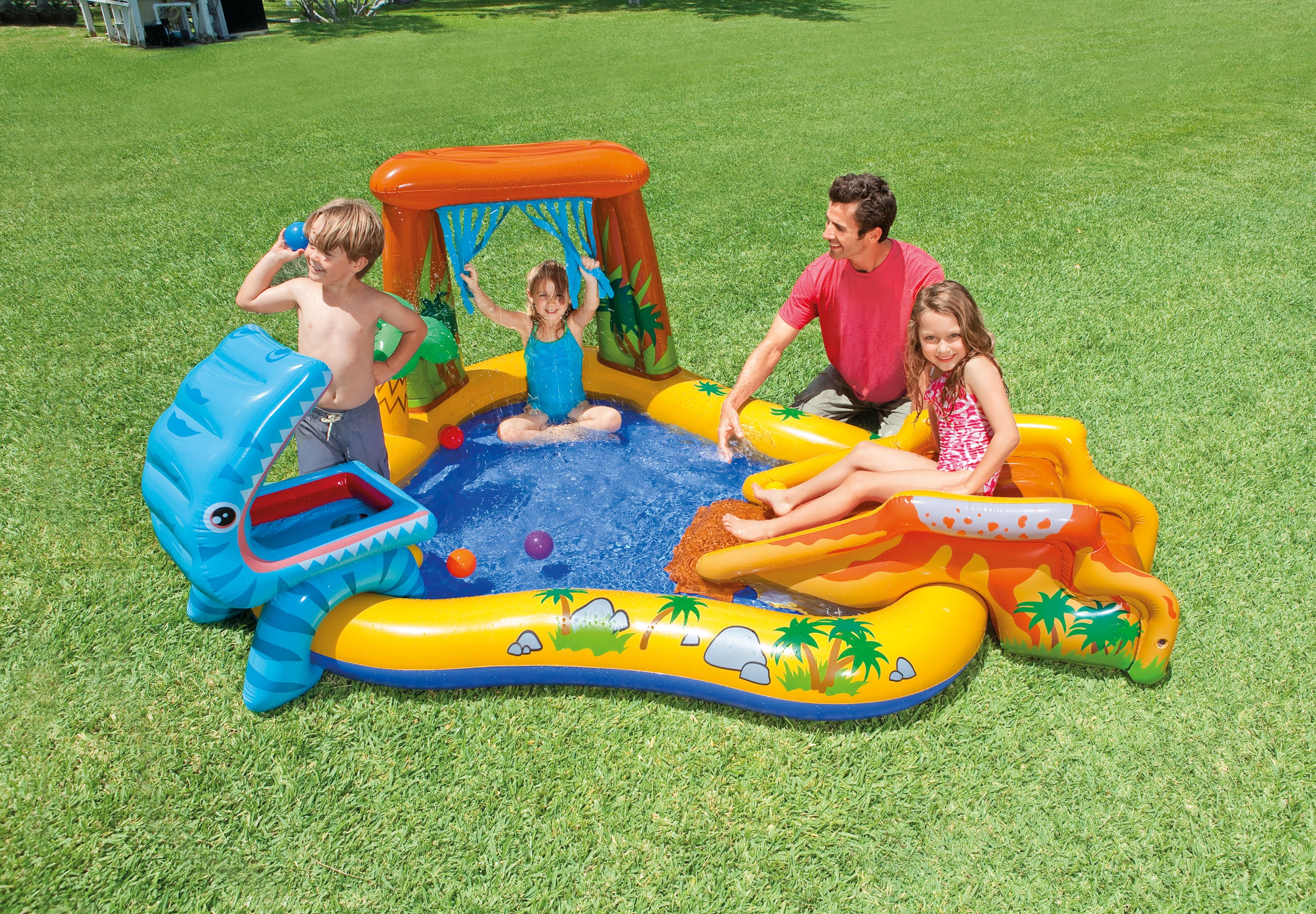 Intex Inflatable Dinosaur Play Center