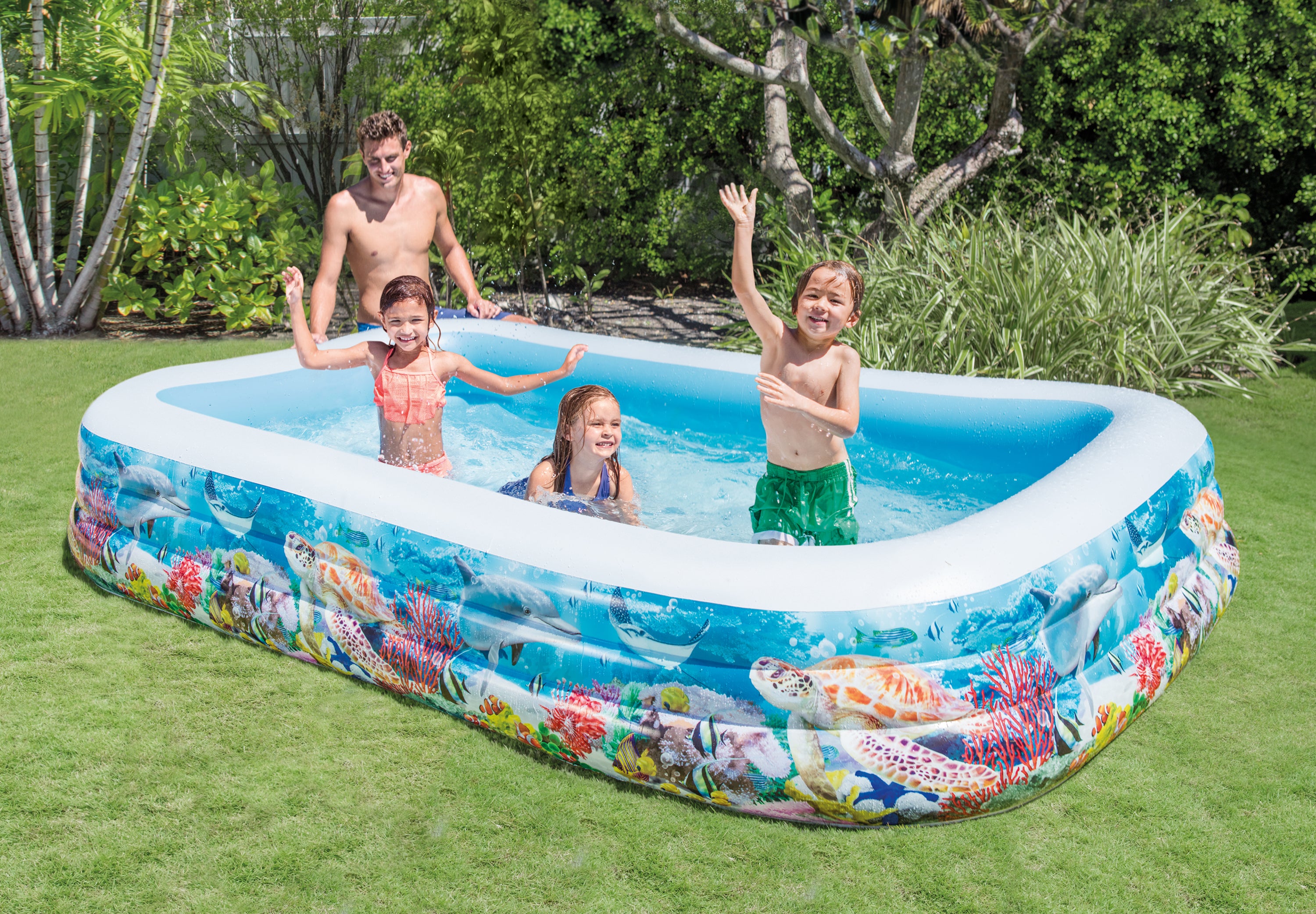 Marine Life Inflatable Pool