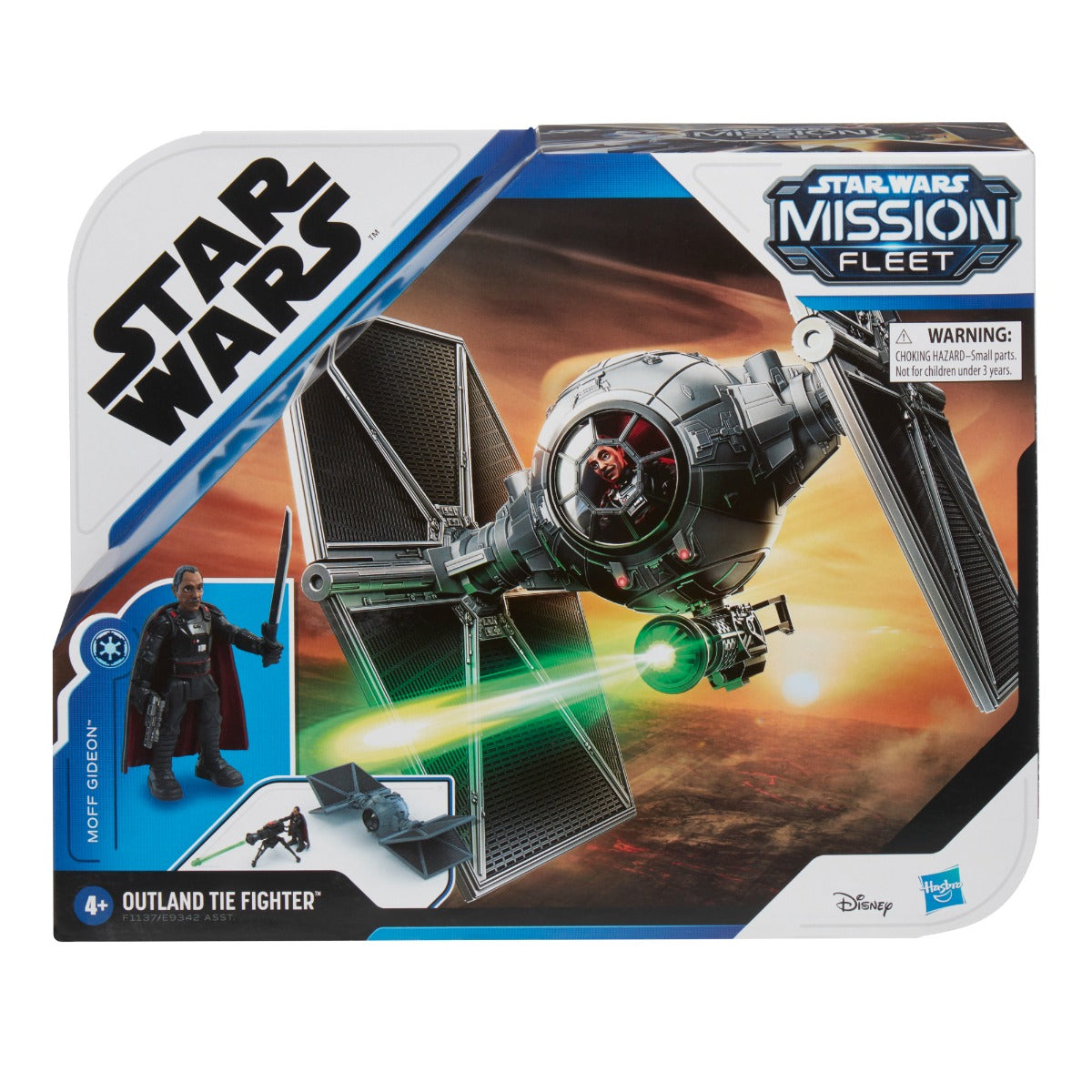 Star Wars Mission Fleet Moff Gideon Outland TIE Fighter Imperial Assault