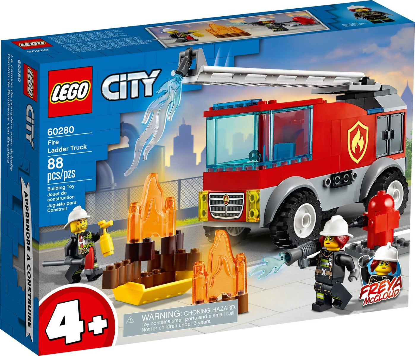 Lego City Fire Truck with Ladder