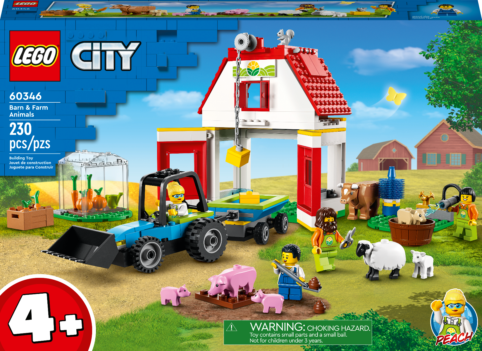 Lego City Barn and Farm Animals 60346