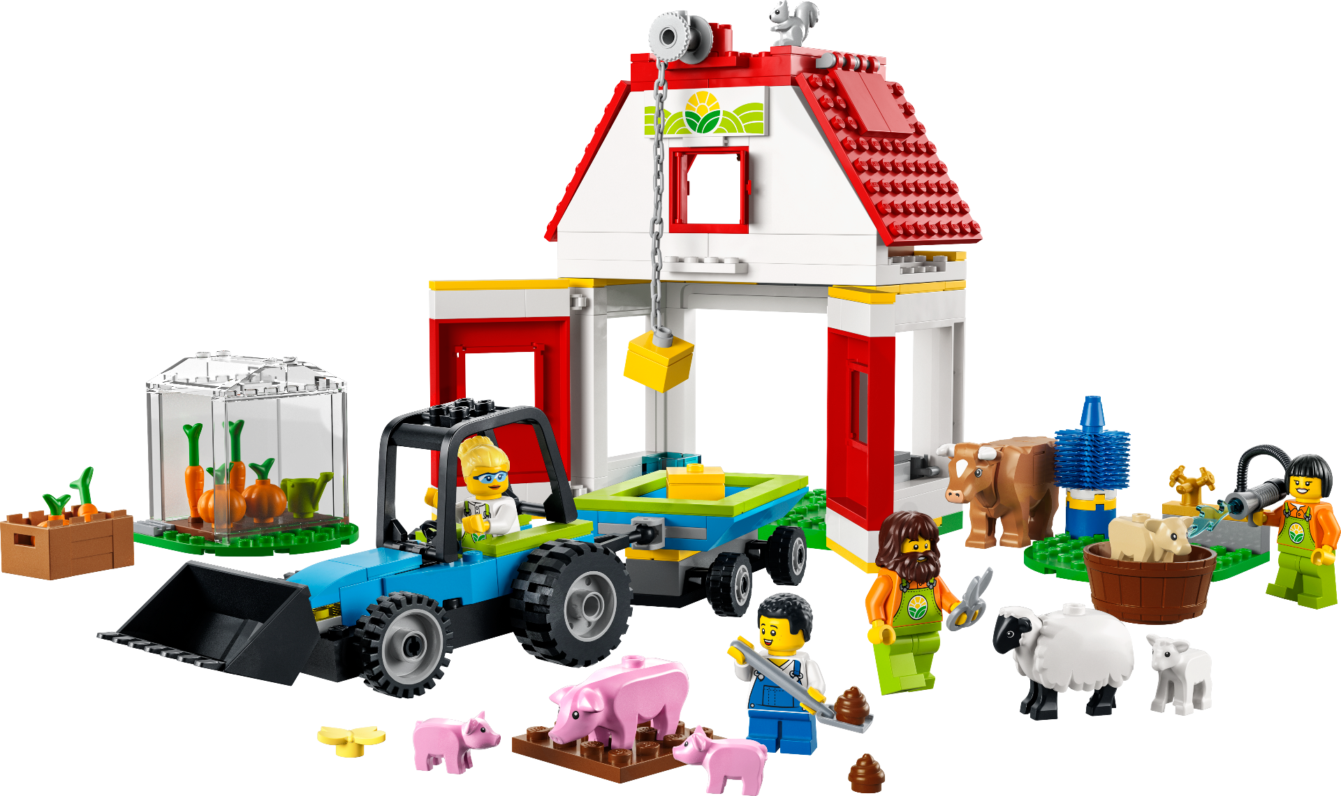 Lego City Barn and Farm Animals 60346